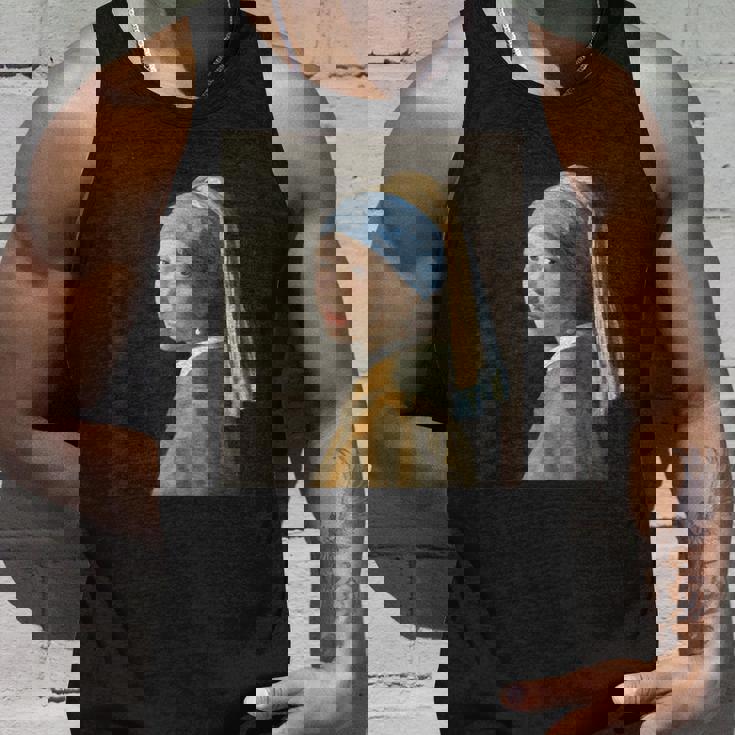 真珠の耳飾りの少女／フェルメール【世界の名画】（高精細画像）Vermeer 美術館アート 油絵 タンクトップ 彼への贈り物