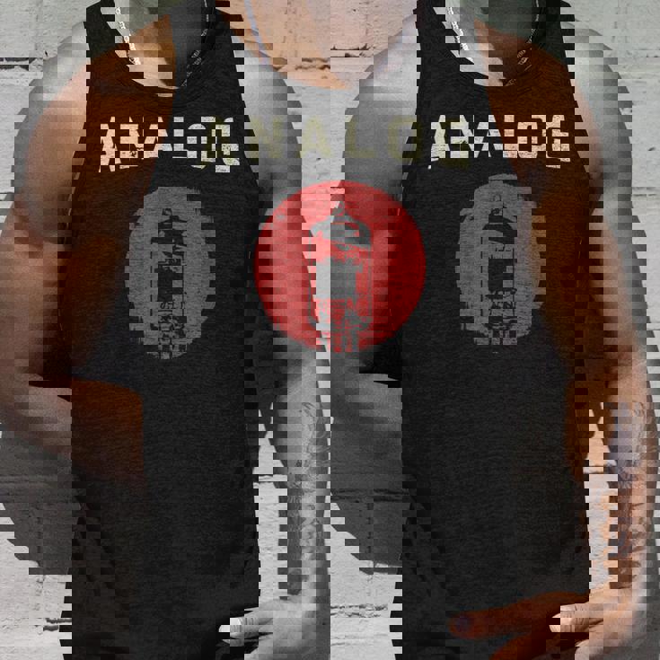 真空管 アンプ アナログ ヴィンテージ レトロ 80年代 タンクトップ 彼への贈り物