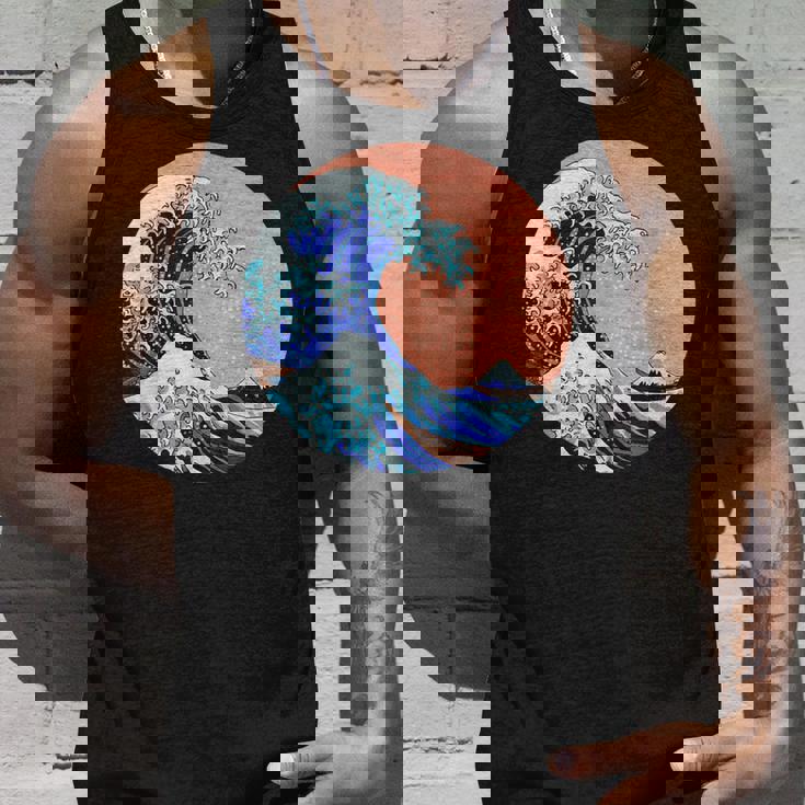 神奈川の偉大な波 日本製 タンクトップ 彼への贈り物