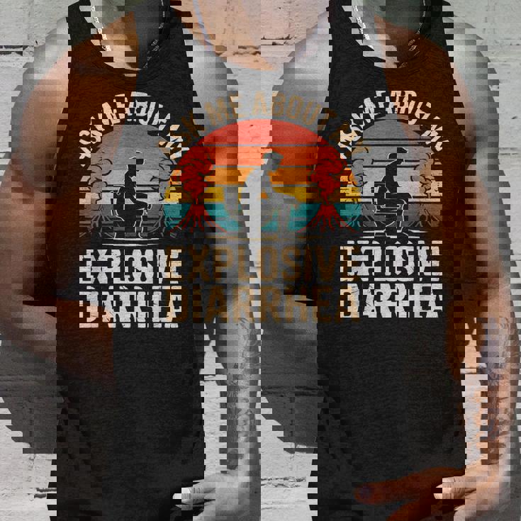 私の爆発的な下痢について私に尋ねてください タンクトップ 彼への贈り物