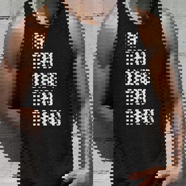 私は Taroです。Taro が行うことを行う。 タンクトップ 彼への贈り物