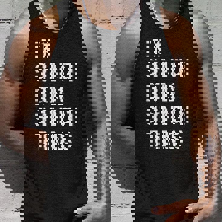 私はhinichiです。Shinichi が行うことを行う。 タンクトップ 彼への贈り物