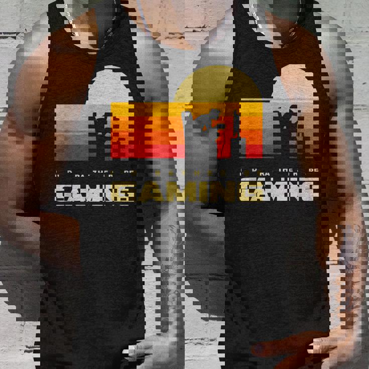 私はむしろゲームをしたい タンクトップ 彼への贈り物