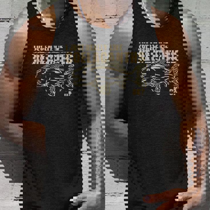 私はシーラカンスが本当に好きですok タンクトップ 彼への贈り物