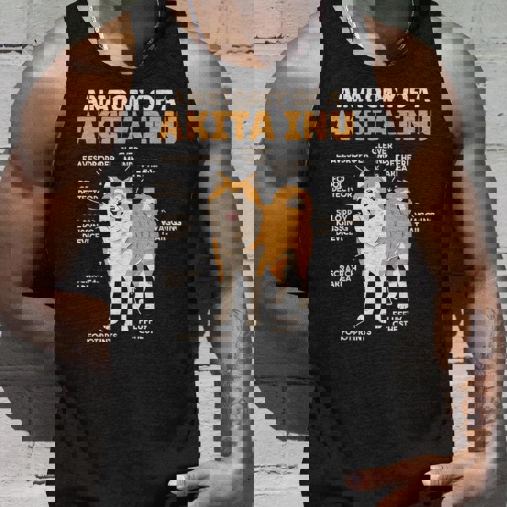 秋田犬 解剖学 甘い説明 秋田犬 タンクトップ 彼への贈り物