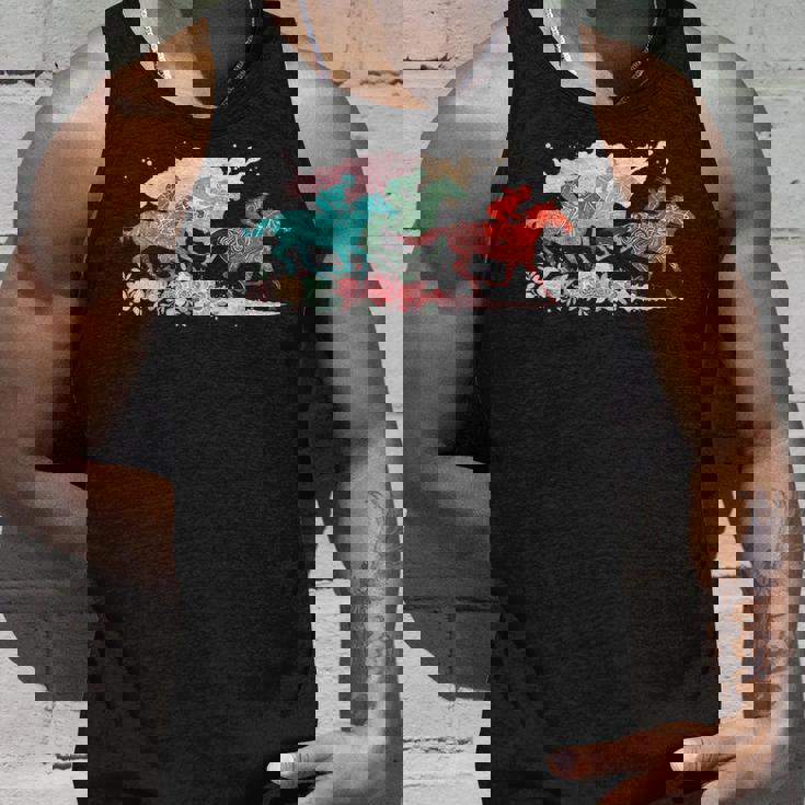 競馬 乗馬 トラックレース ロデオ 乗馬 ライダー タンクトップ 彼への贈り物