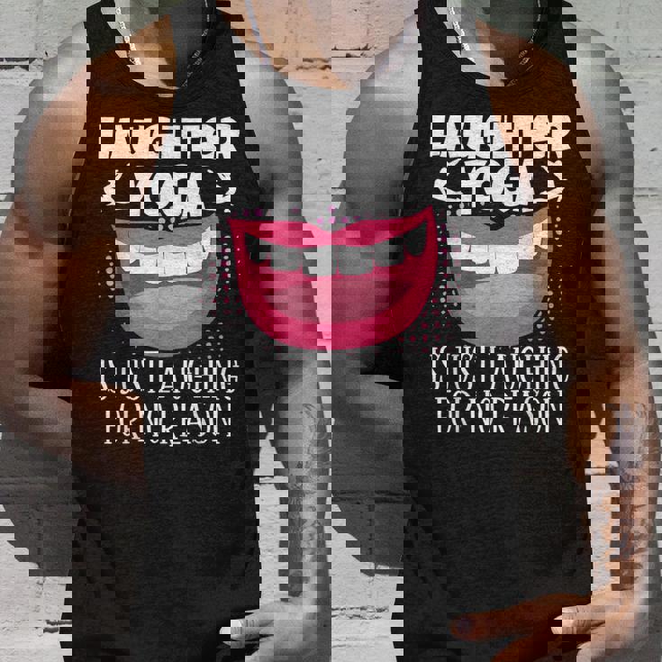 笑いヨガは理由もなくただ笑うだけの瞑想 タンクトップ 彼への贈り物