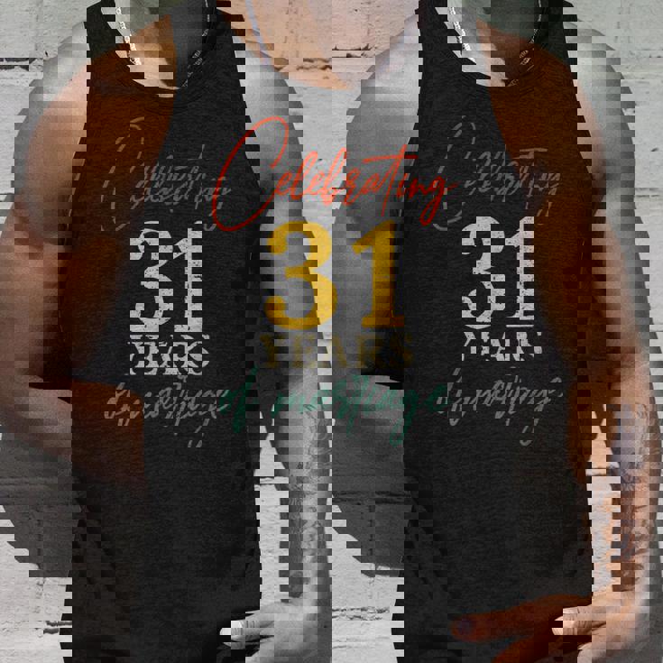 結婚31周年を祝う 結婚31周年 タンクトップ 彼への贈り物