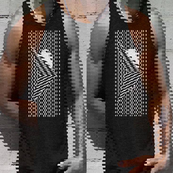 美しいサマーファッション ミニマリスト 抽象アート 幾何学模様 タンクトップ 彼への贈り物