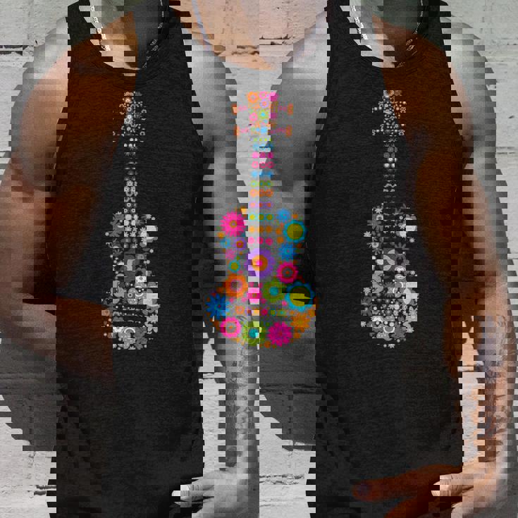 美しい花の4弦ウクレレ楽器 タンクトップ 彼への贈り物