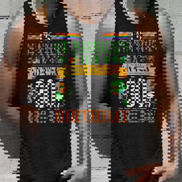 聖パトリックの日と私の30歳の誕生日 30歳 タンクトップ 彼への贈り物