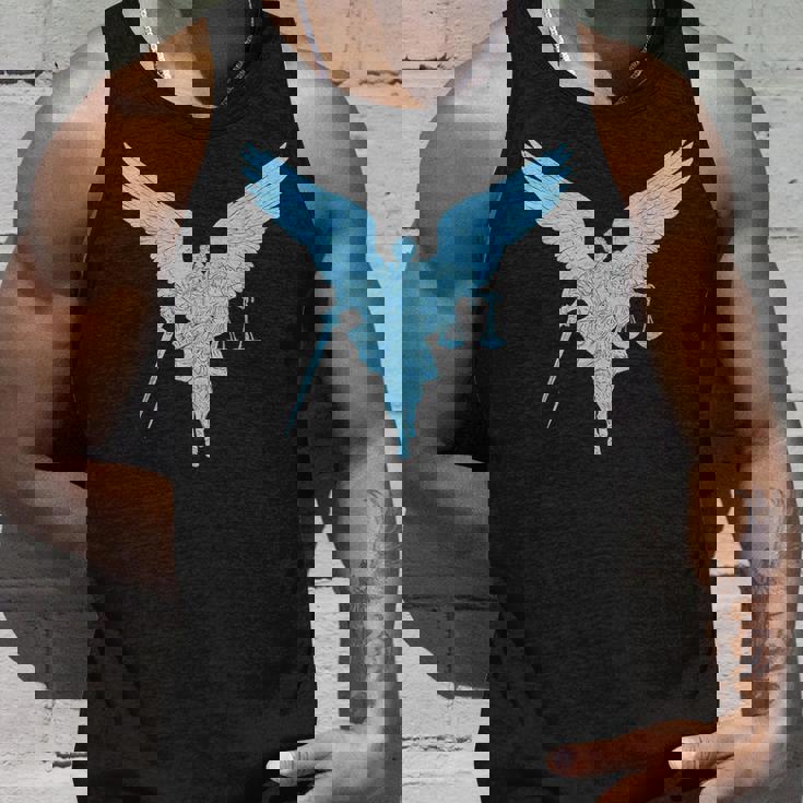 聖ミカエル正義の大天使戦士。キリスト教の信仰 タンクトップ 彼への贈り物