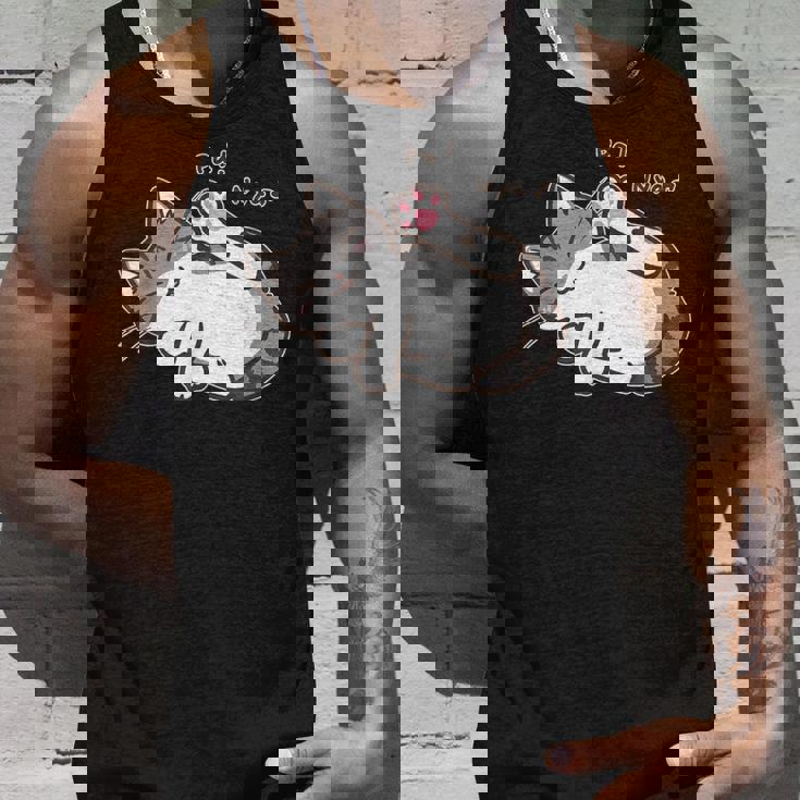 肉球を見せる猫ちゃん キジ白猫 猫好き 動物 かわいい おもしろ ネタ タンクトップ 彼への贈り物