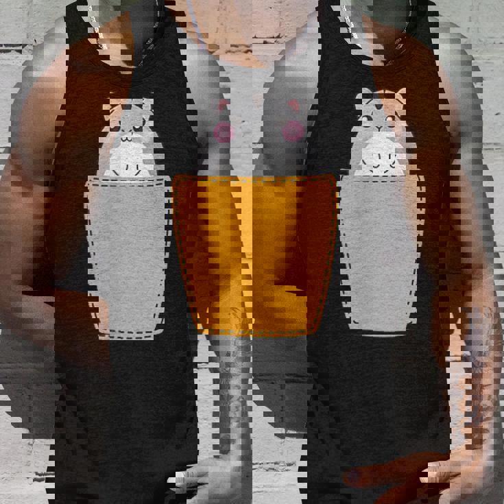 胸ポケットにハムスター タンクトップ 彼への贈り物