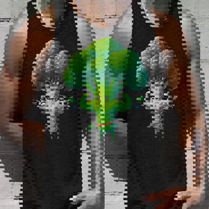 腹筋付き筋肉ブロッコリー タンクトップ 彼への贈り物