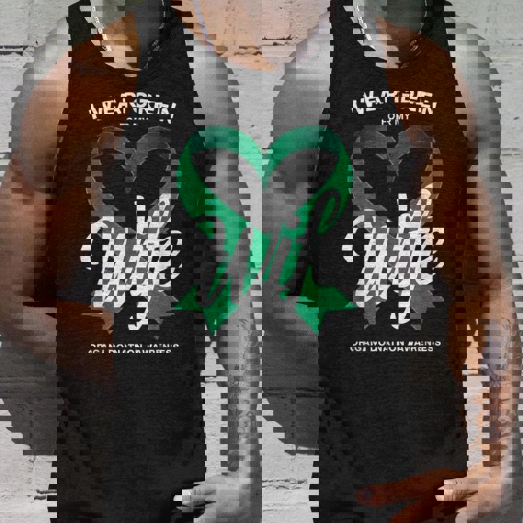 臓器提供者 グリーンリボン 臓器提供啓発 タンクトップ 彼への贈り物