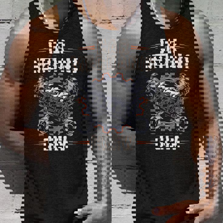 自動車整備士 クルー 普通車 整備士 タンクトップ 彼への贈り物