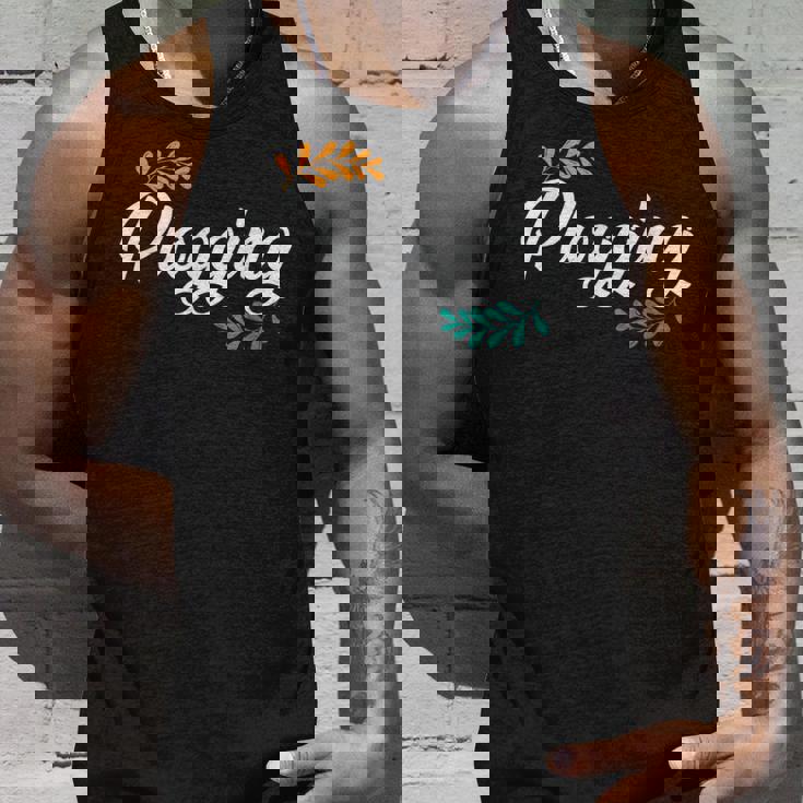 自然と環境のプログ タンクトップ 彼への贈り物