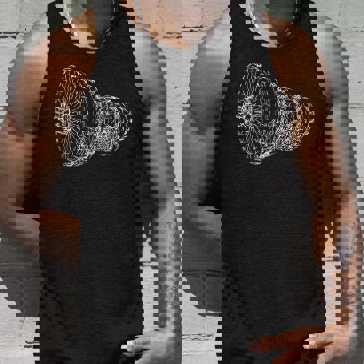 航空機 ジェットエンジン 飛行機 タンクトップ 彼への贈り物