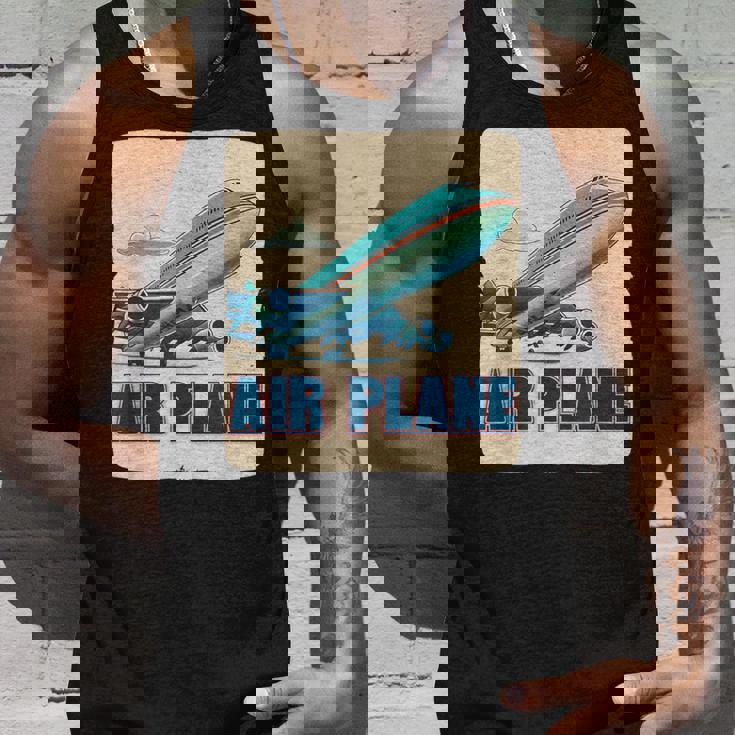 航空機愛好家のためのクールな旅客機飛行機コスチューム。 タンクトップ 彼への贈り物