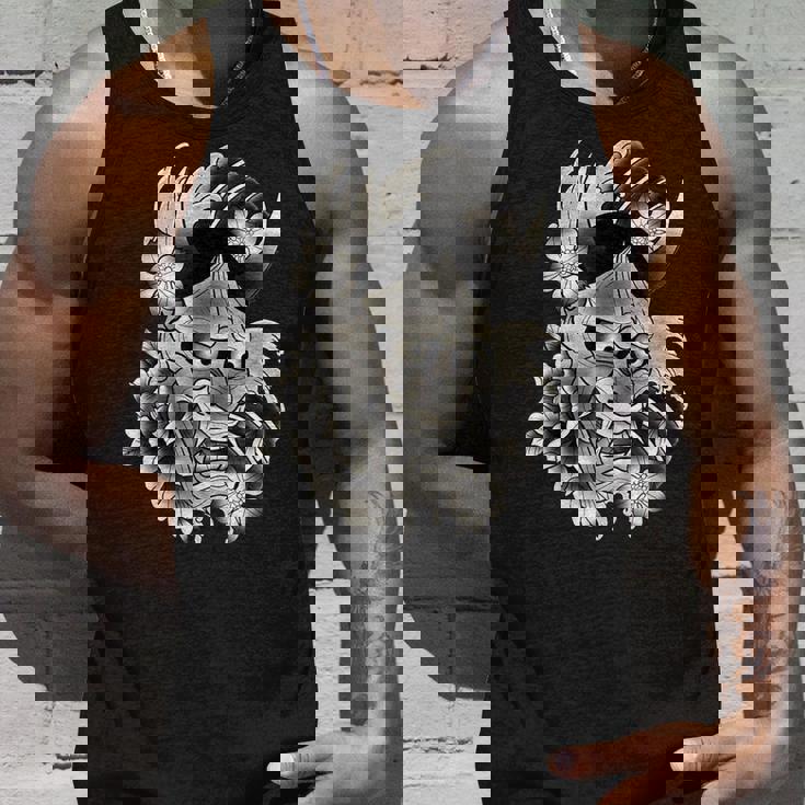 般若マスク 日本語 タトゥー フラッシュ タンクトップ 彼への贈り物