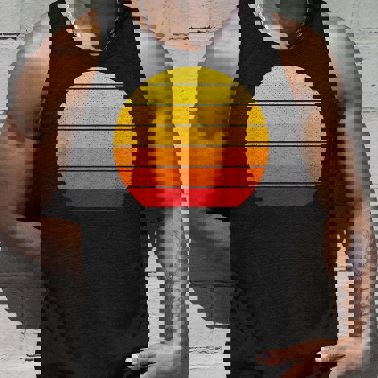 色の縞模様 タンクトップ 彼への贈り物