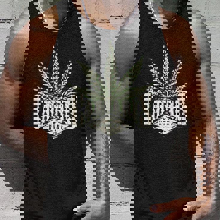 草 草 草 マリファナ Thc ポット 大麻 ナチュラル 4 タンクトップ 彼への贈り物