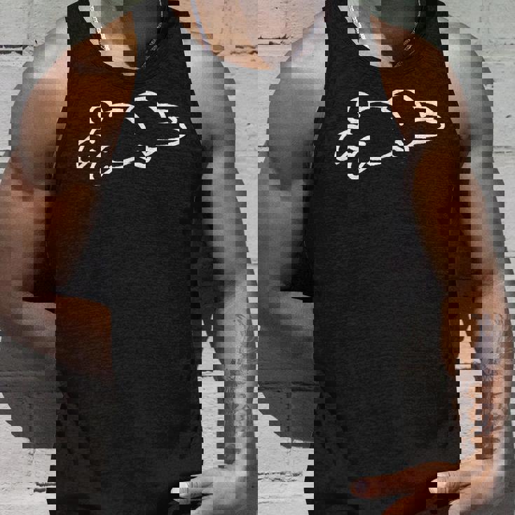 落ちたウサギ タンクトップ 彼への贈り物