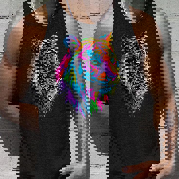 虎 大型猫 野生動物 虎 猫好き かわいい虎 タンクトップ 彼への贈り物