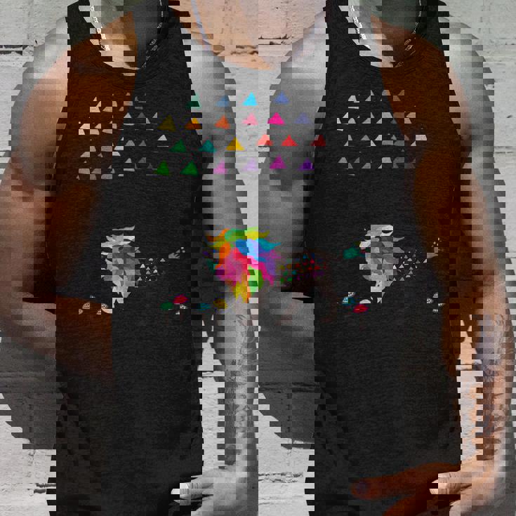 虹色のライオン タンクトップ 彼への贈り物