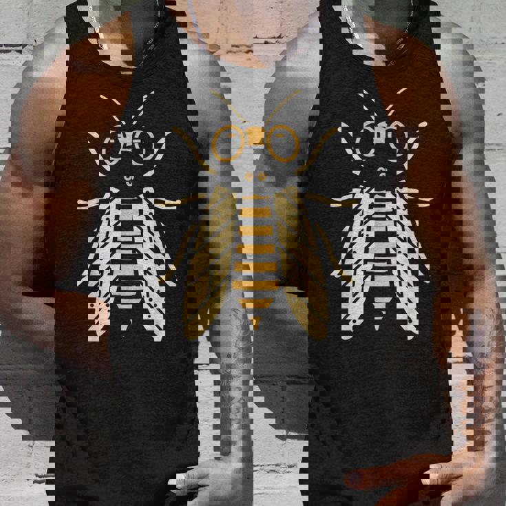 蝉のユーモア シンプルでかわいいミニマリストの昆虫 蝉 タンクトップ 彼への贈り物