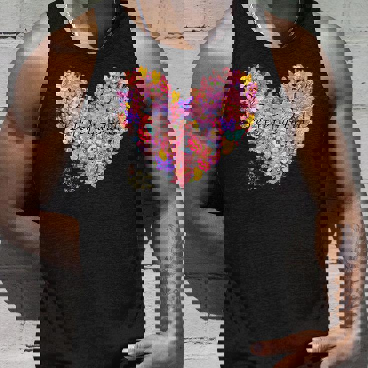 蝶 ハート かわいい 庭 タンクトップ 彼への贈り物