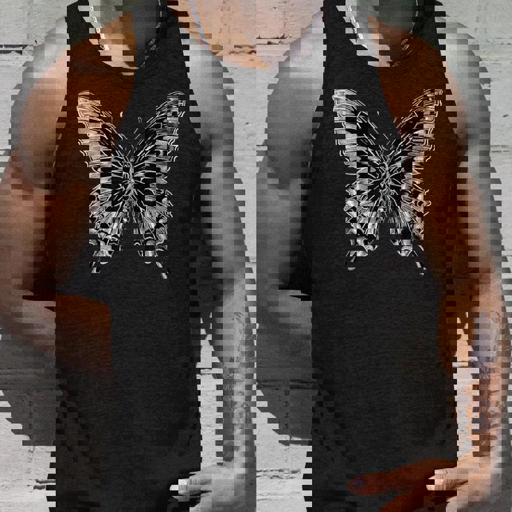 蝶 蝶の翅 蝶 昆虫 蝶 タンクトップ 彼への贈り物