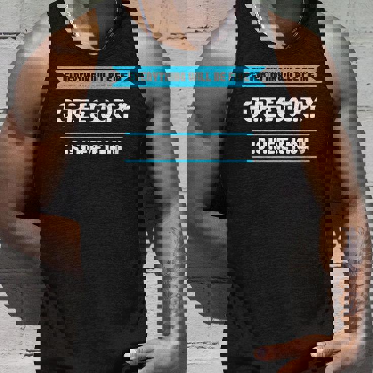 誇り高いグレゴリーのためのグレゴリー名言 タンクトップ 彼への贈り物