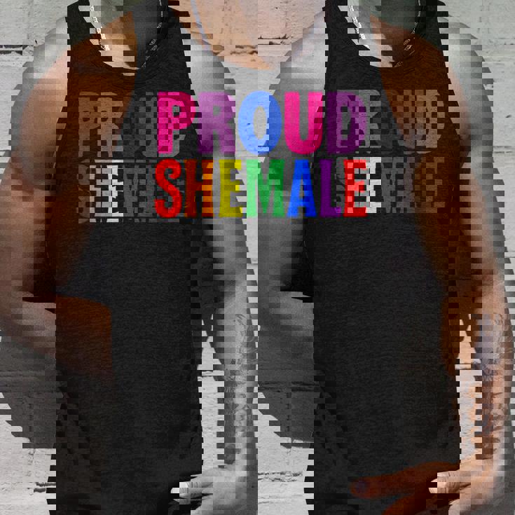 誇り高きシーメール レディーボーイ Lgbtq プライド タンクトップ 彼への贈り物