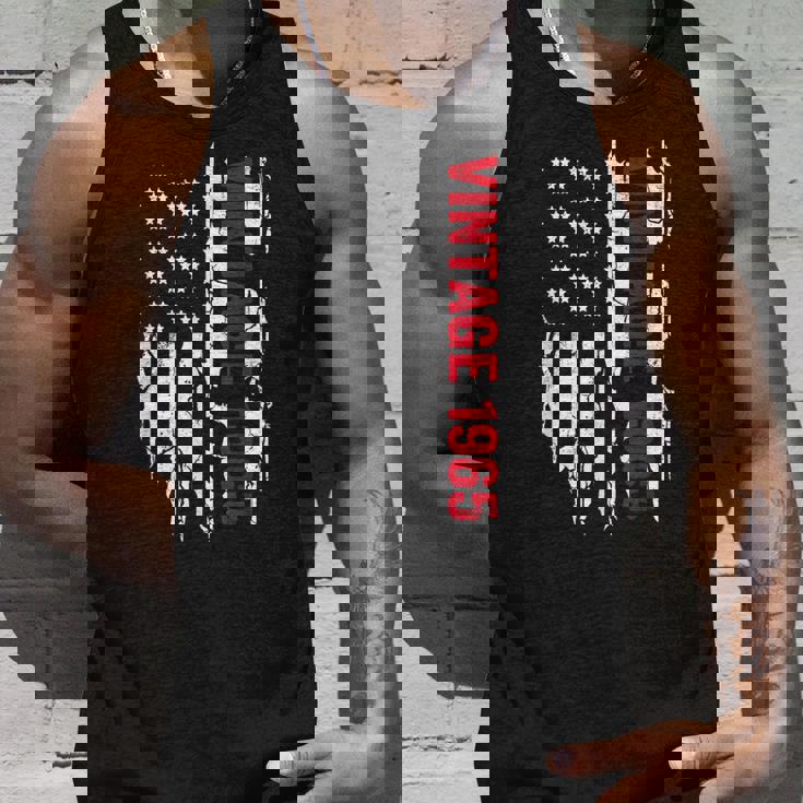 誕生日のためのアメリカ国旗誕生年 1965 タンクトップ 彼への贈り物