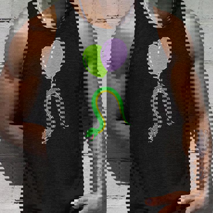 誕生日バルーン付き蛇 タンクトップ 彼への贈り物