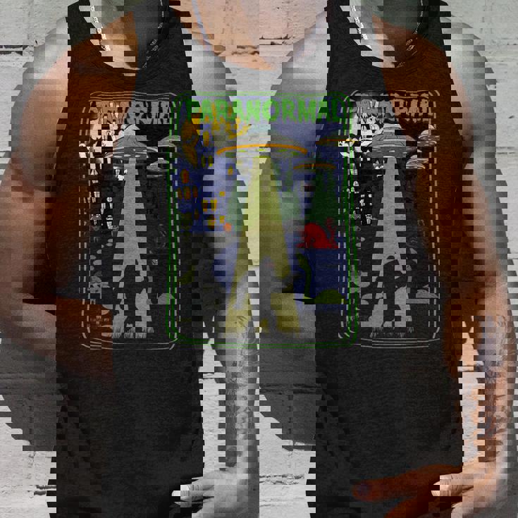 超常現象 ビッグフット ネス湖 Mothman Aliens Cryptid タンクトップ 彼への贈り物