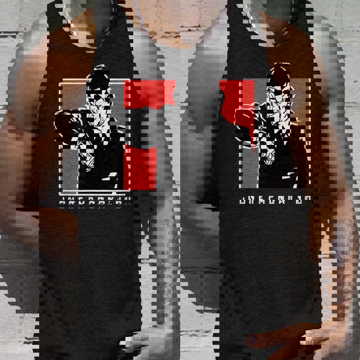 路上の能劇 伝統・現代美術 タンクトップ 彼への贈り物