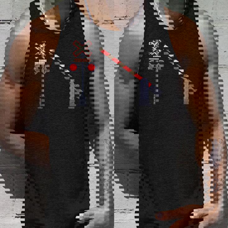 踏切バリアサイン ハロウィン コスチューム Diy タンクトップ 彼への贈り物