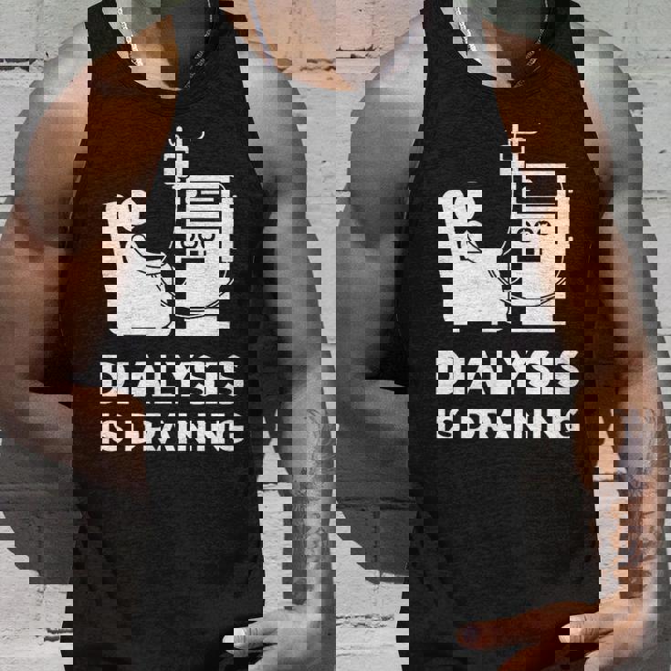 透析tシャツ 透析患者用 透析は排水 タンクトップ 彼への贈り物