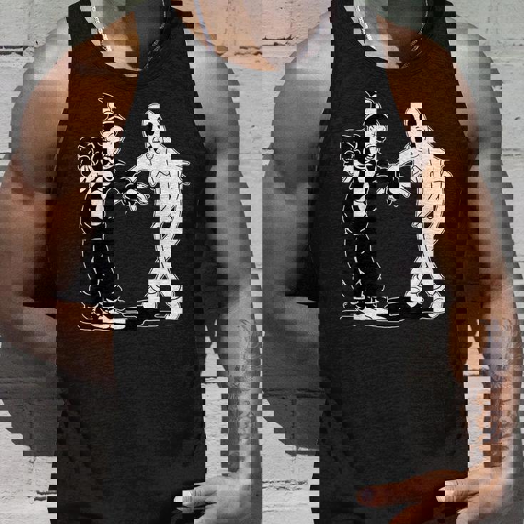 道化師のココと幽霊の踊り タンクトップ 彼への贈り物