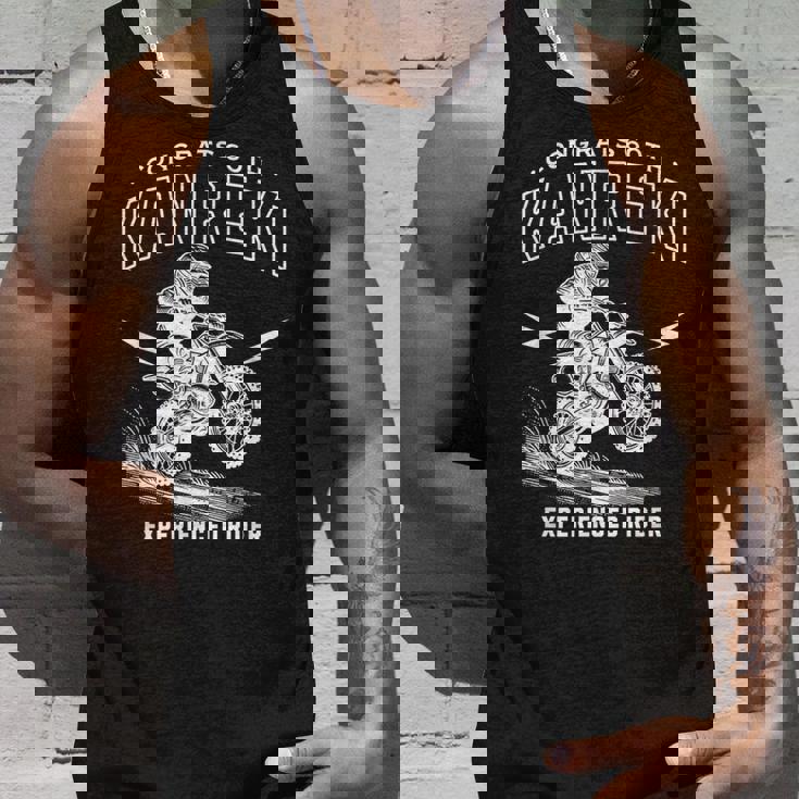 還暦祝い バイク好きな60歳の記念 お祝い オフロード、モトクロスバイク タンクトップ 彼への贈り物