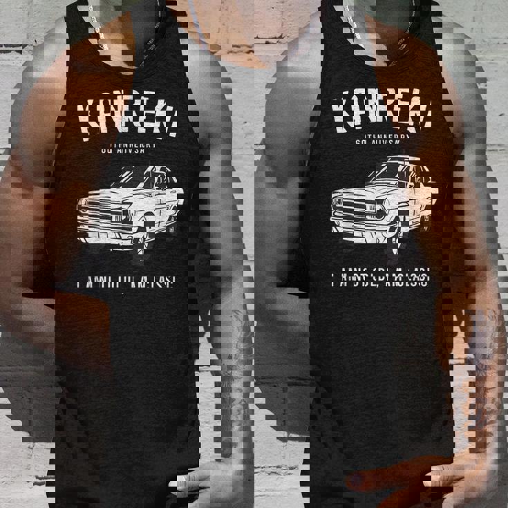 還暦祝い 車好き お父さん 男性 父の日 クラシックカー 60歳 I'm Not Old I'm Classic タンクトップ 彼への贈り物