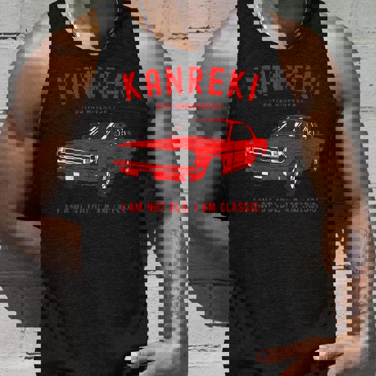 還暦祝い 車好き 父 男性 おしゃれ クラシックカー 60歳 I'm Not Old I'm Classic タンクトップ 彼への贈り物