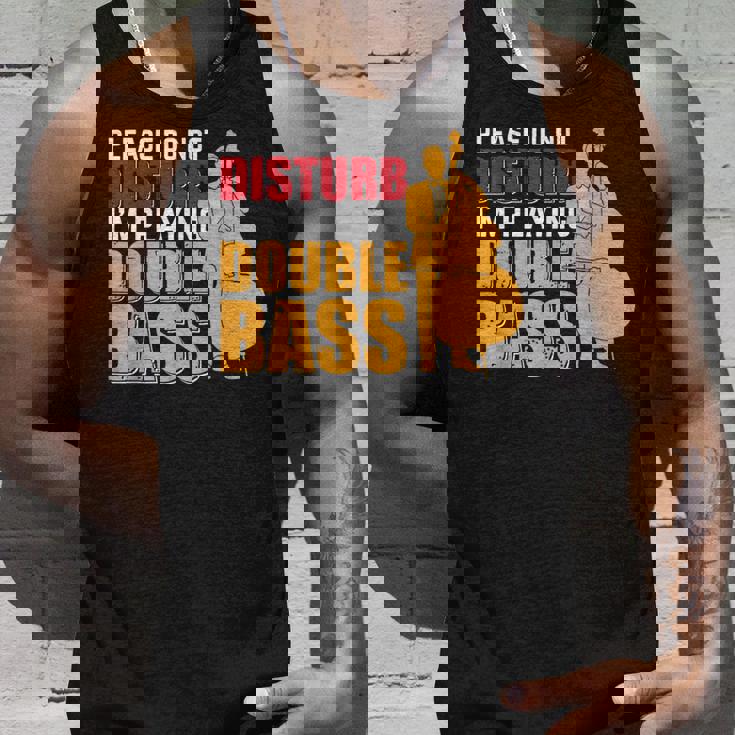 邪魔しないでください私はコントラバス奏者です タンクトップ 彼への贈り物