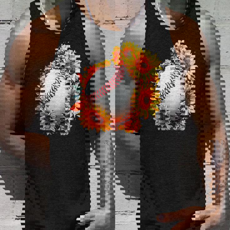 野球 面白いtシャツ ベースボール おもしろ ひまわり 花柄 服 ネタ メンズ 野球部 おもしろグッズ 子供 タンクトップ 彼への贈り物