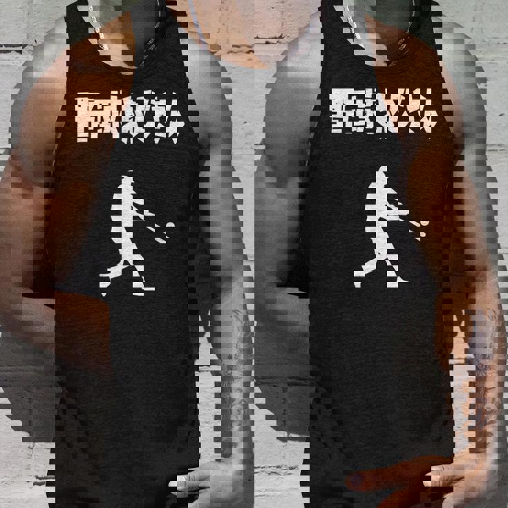 野球おじさん 野球 草野球 野球部 ソフトボール ベースボール バッター おもしろ かっこいい 野球好き タンクトップ 彼への贈り物