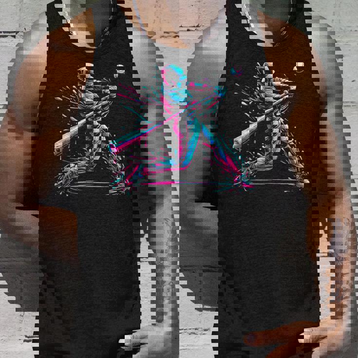 野球選手 野球好き ファン スポーツ アイスクリーム ドリップボーイ タンクトップ 彼への贈り物