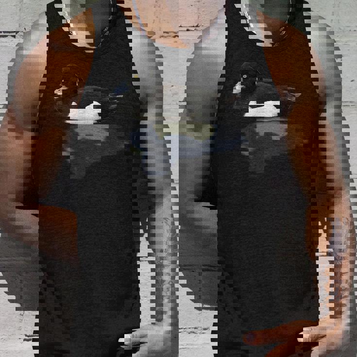 野鳥シリーズ キンクロハジロ タンクトップ 彼への贈り物